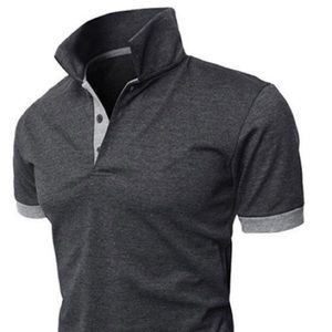 Gray polo-Perfect for school uniform